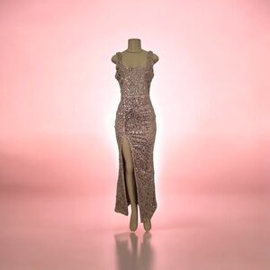 💋CBR Sparkling Pink Backless Dress💋